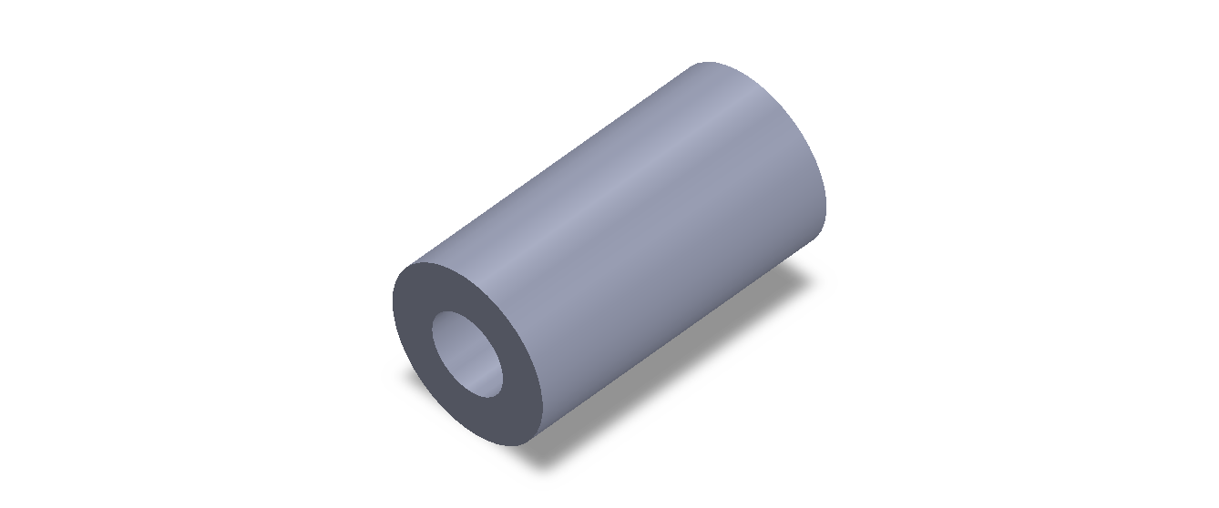 Perfil de Silicona TS705325 - formato tipo Tubo - forma de tubo