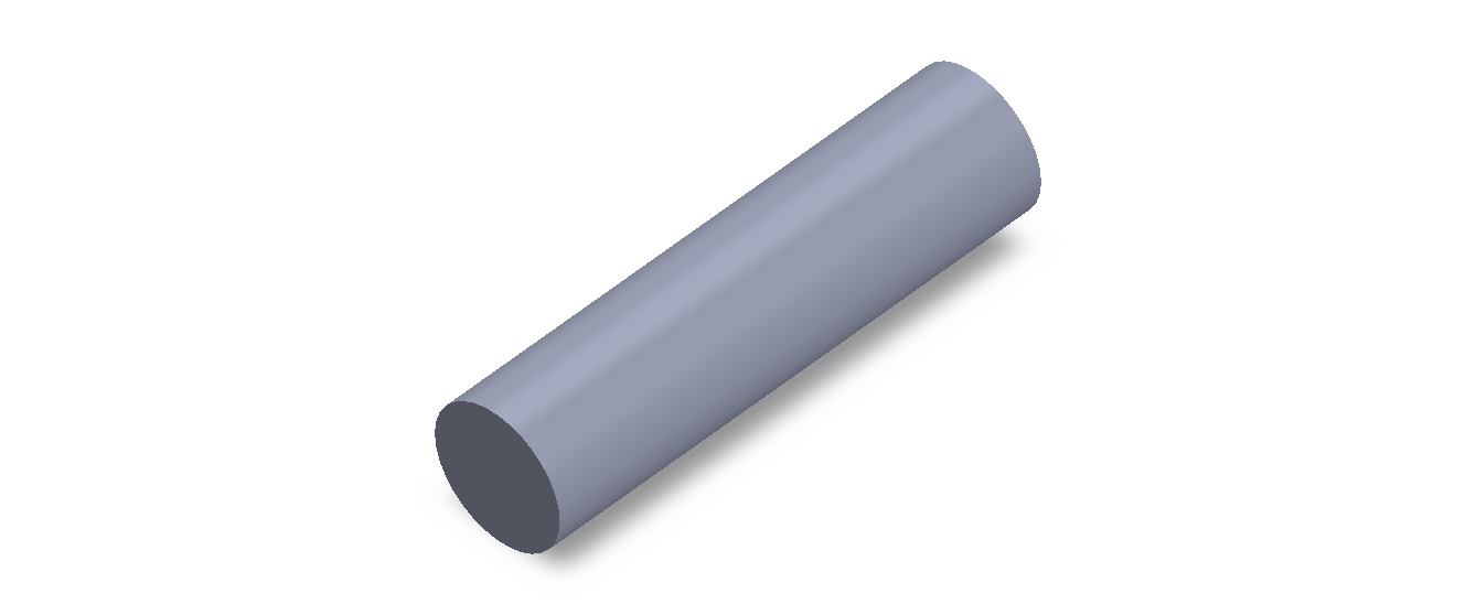 Silicone Profile CS5026 - type format Cord - tube shape
