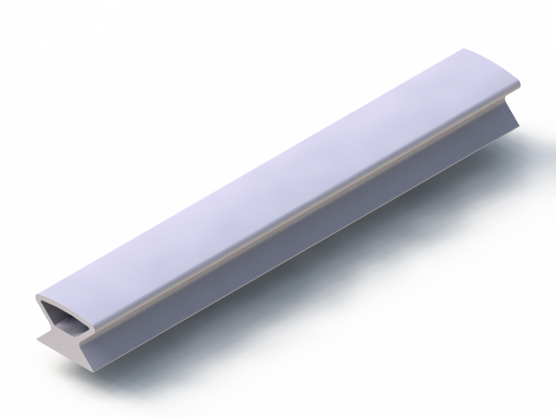 Silicone Profile P90155I - type format Lamp - irregular shape