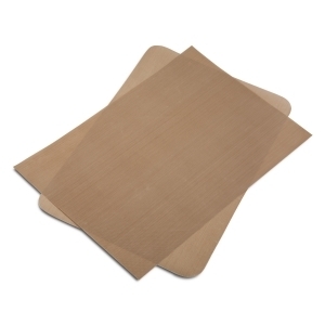QUALIFLON COOKING SHEET 585 mm X 385 mm X 0,16 mm.  Rounded Corners