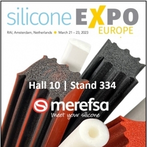 Merefsa expondrá en la próxima Silicone Expo Europe 2023 en Holanda.