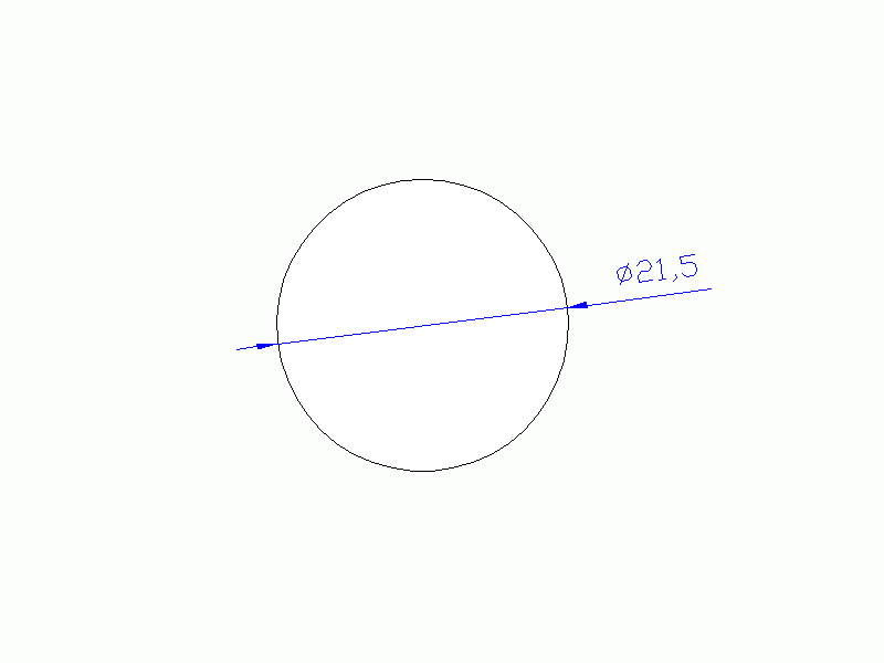Perfil de Silicona CS4021,5 - formato tipo Cordón - forma de tubo