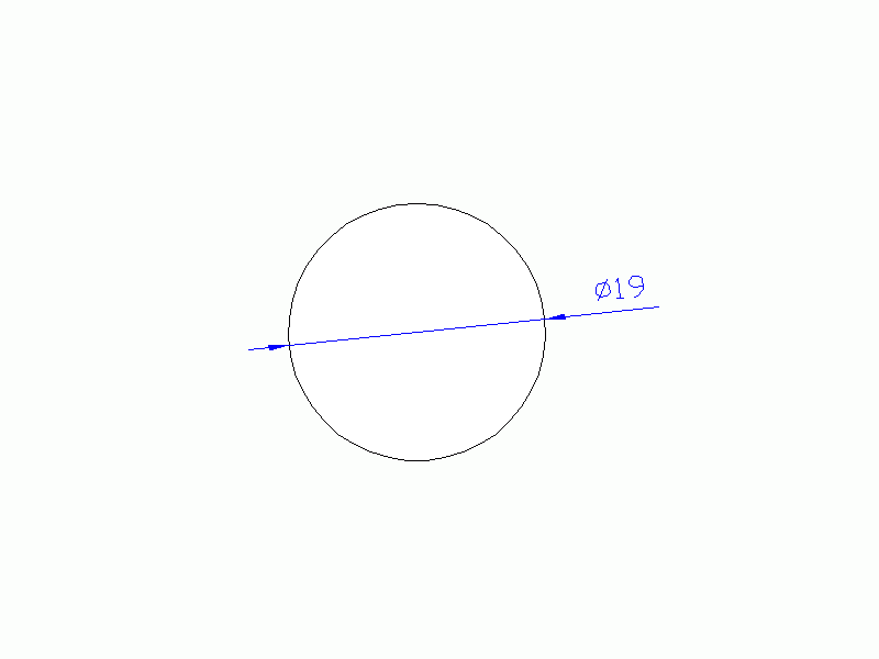 Perfil de Silicona CS5019 - formato tipo Cordón - forma de tubo