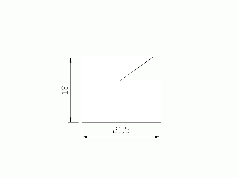 Perfil de Silicona P37K - formato tipo Labiado - forma irregular