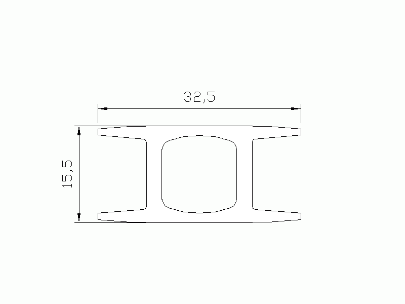 Perfil de Silicona P696K - formato tipo Lampara - forma irregular