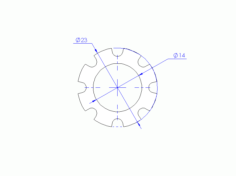 Perfil de Silicona P95268A - formato tipo Tubo - forma irregular