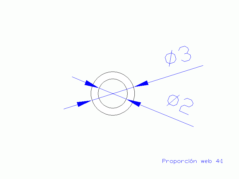 Perfil de Silicona TS400302 - formato tipo Tubo - forma de tubo