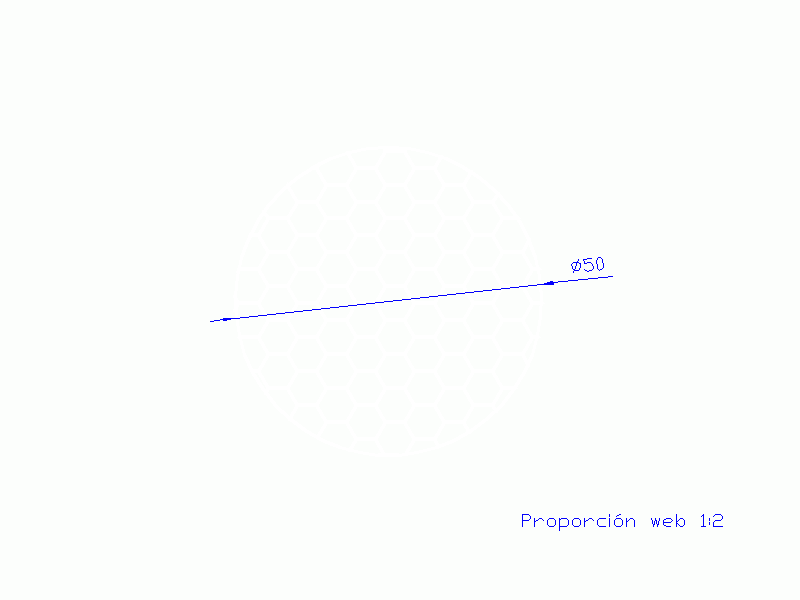 Profil en Silicone CSE0,1650 - format de type Cordón Esponja - forme de tube