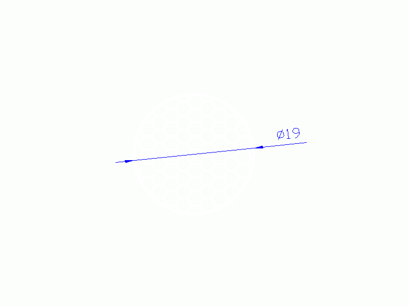 Profil en Silicone CSE0,2519 - format de type Cordón Esponja - forme de tube