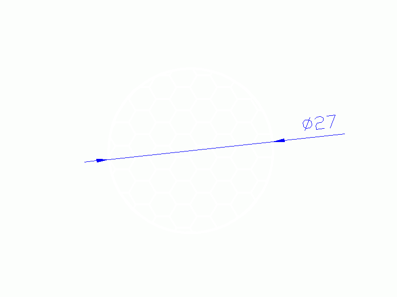 Profil en Silicone CSE0,5327 - format de type Cordón Esponja - forme de tube