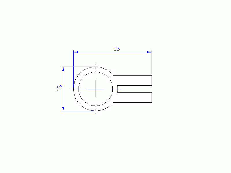 Silicone Profile P91565Q - type format solid b/p shape - irregular shape