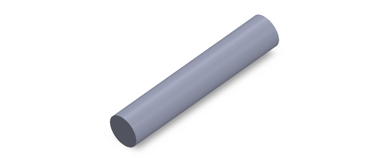 Perfil de Silicona CS4018,5 - formato tipo Cordón - forma de tubo