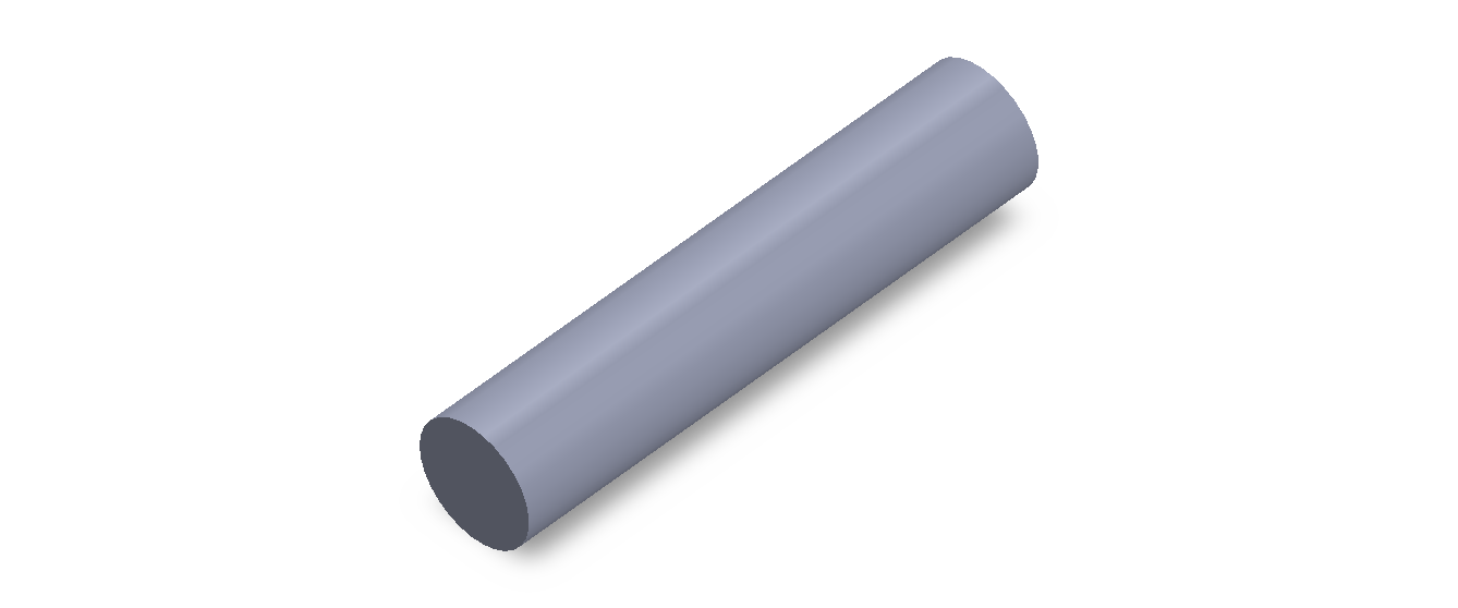 Perfil de Silicona CS4021,5 - formato tipo Cordón - forma de tubo