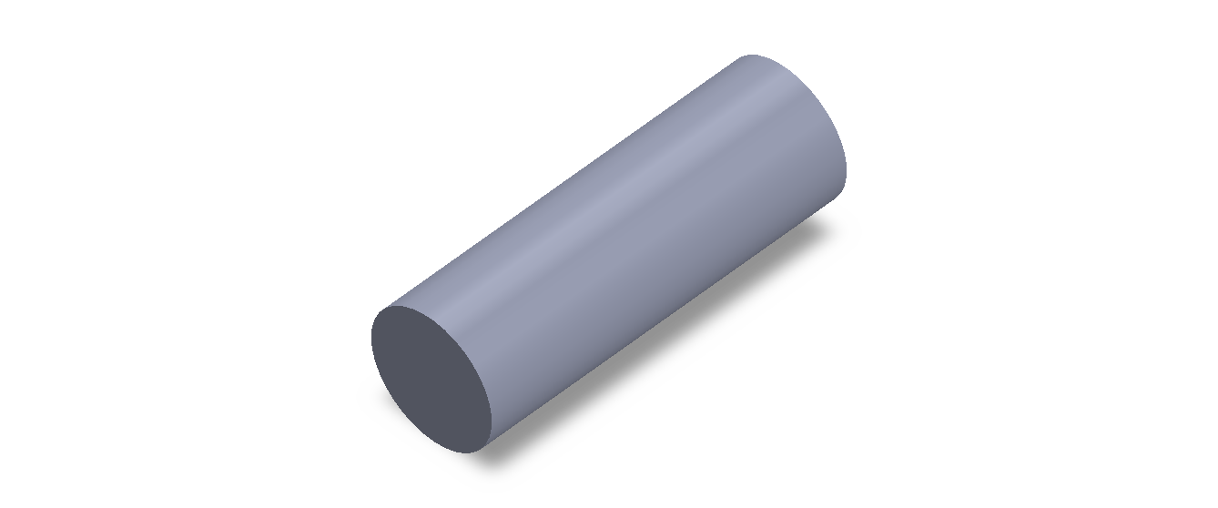 Perfil de Silicona CS4034 - formato tipo Cordón - forma de tubo