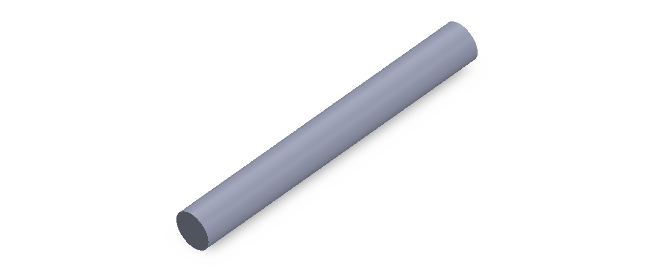 Perfil de Silicona CS5012 - formato tipo Cordón - forma de tubo