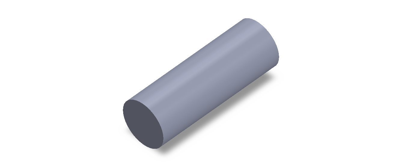 Perfil de Silicona CS5035 - formato tipo Cordón - forma de tubo