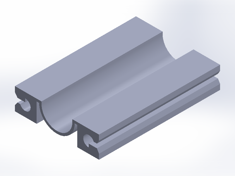 Perfil de Silicona P1393F - formato tipo Fuelle - forma irregular