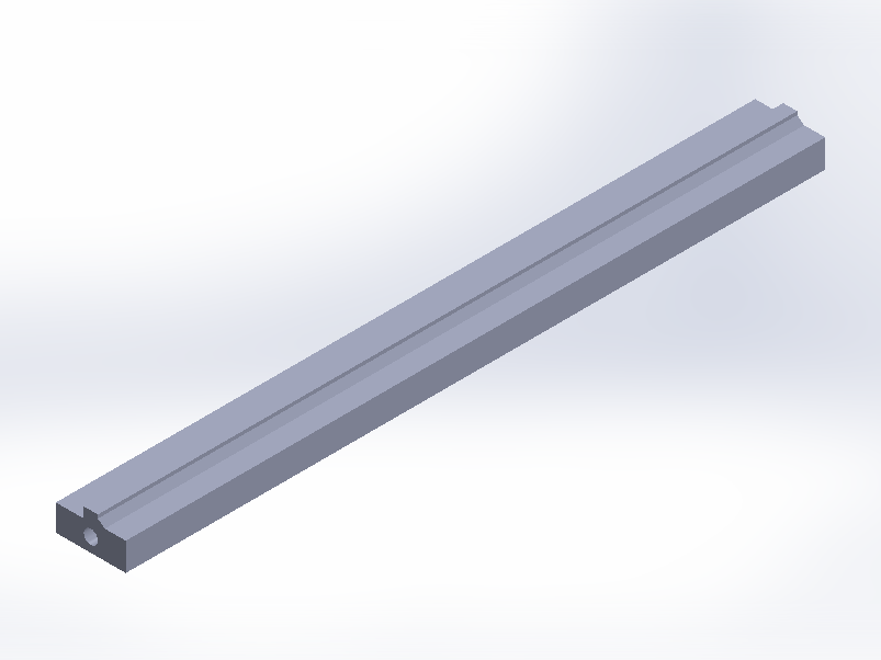 Perfil de Silicona P148D - formato tipo D - forma irregular