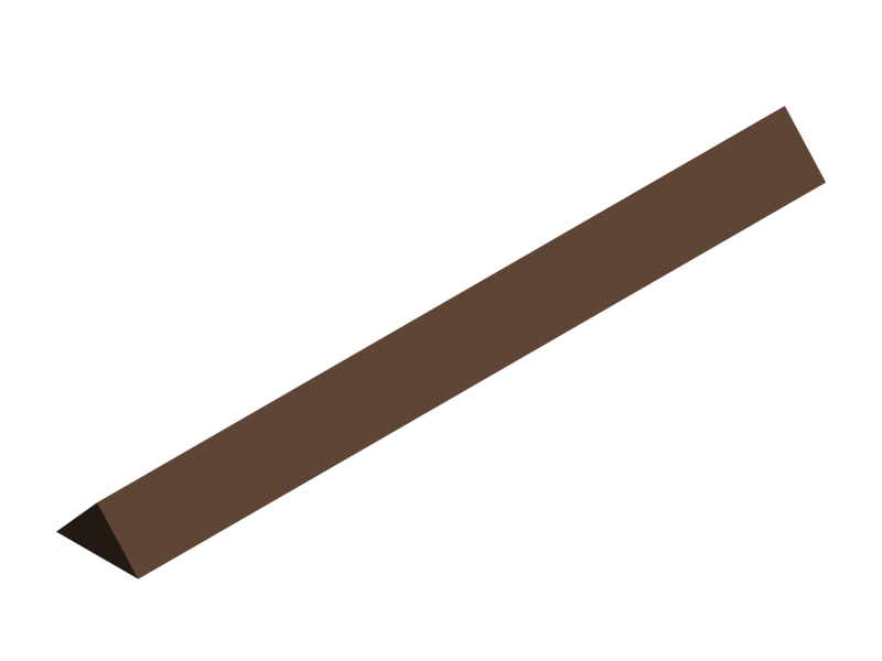 Perfil de Silicona P20711K - formato tipo Triangulo - forma regular