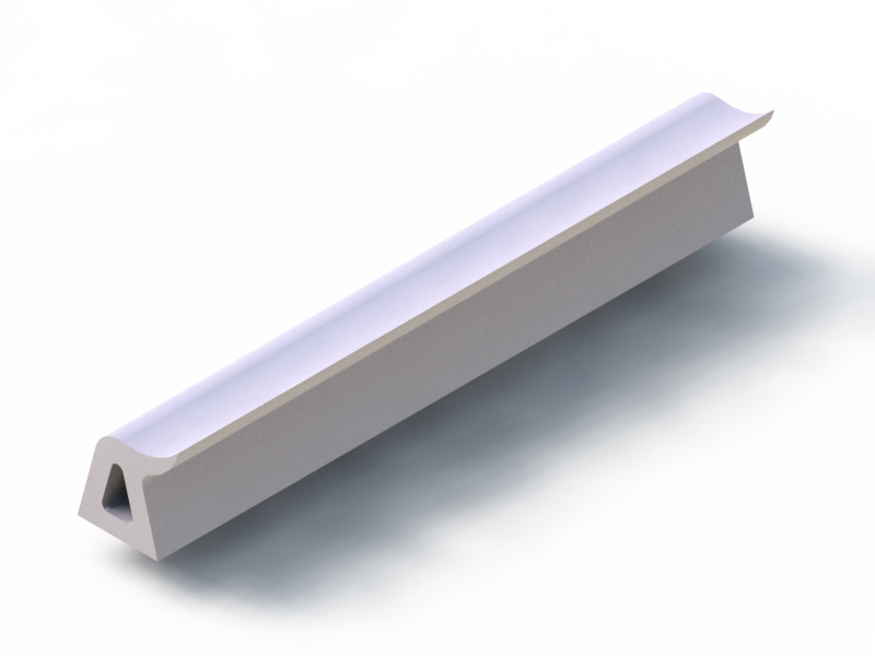 Perfil de Silicona P268ET - formato tipo Labiado - forma irregular