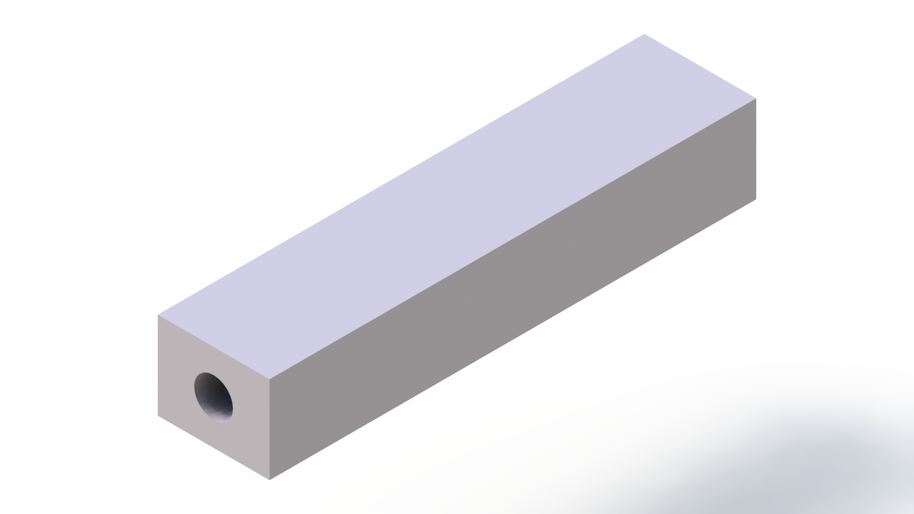 Perfil de Silicona P268QA - formato tipo Tubo - forma irregular