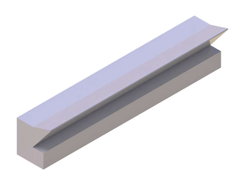 Perfil de Silicona P37A - formato tipo Labiado - forma irregular