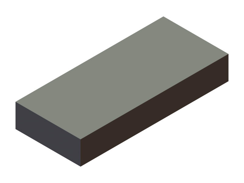 Perfil de Silicona P504416 - formato tipo Rectangulo - forma regular
