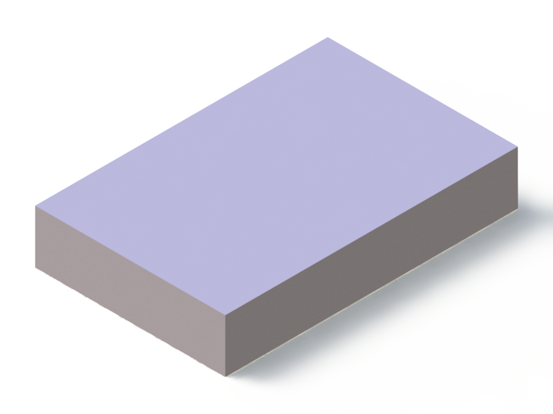 Perfil de Silicona P600390110 - formato tipo Rectangulo - forma regular