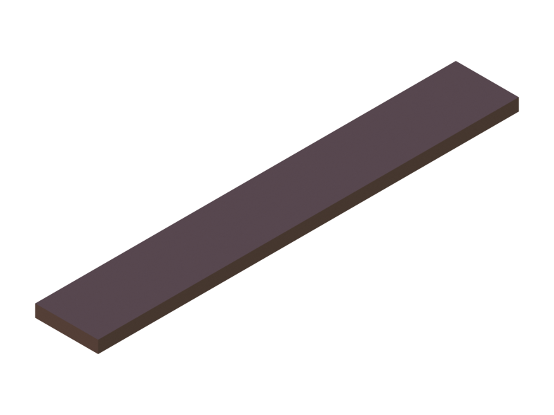 Perfil de Silicona P601503 - formato tipo Rectangulo - forma regular