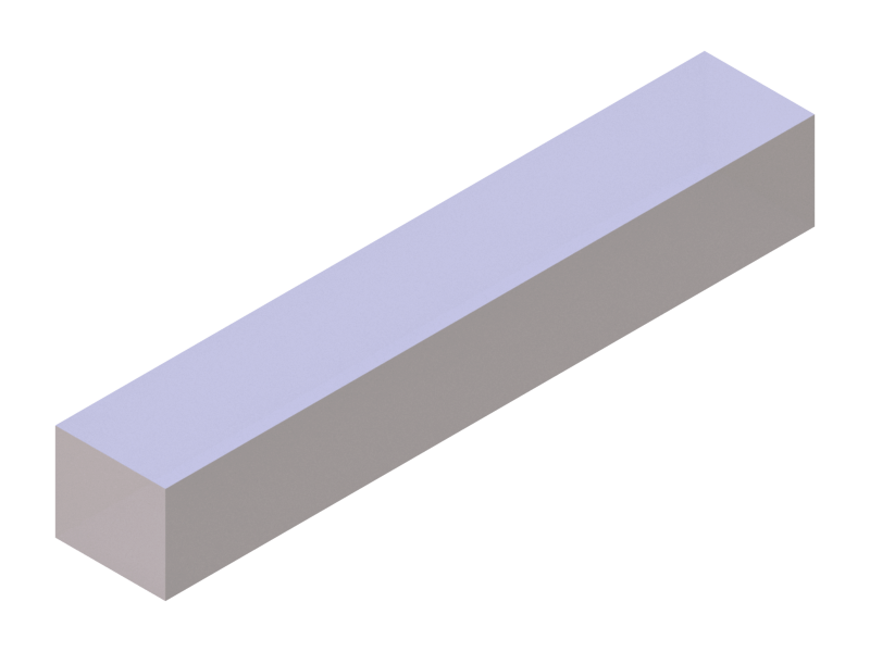 Perfil de Silicona P601715 - formato tipo Rectangulo - forma regular