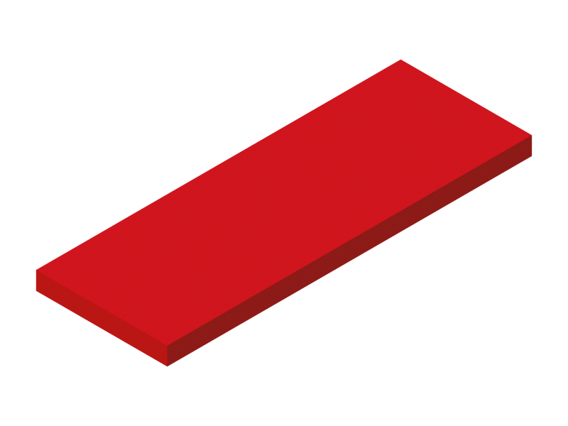Perfil de Silicona P603605 - formato tipo Rectángulo Esponja - forma regular