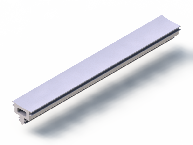 Perfil de Silicona P696DB - formato tipo Cuernos - forma irregular