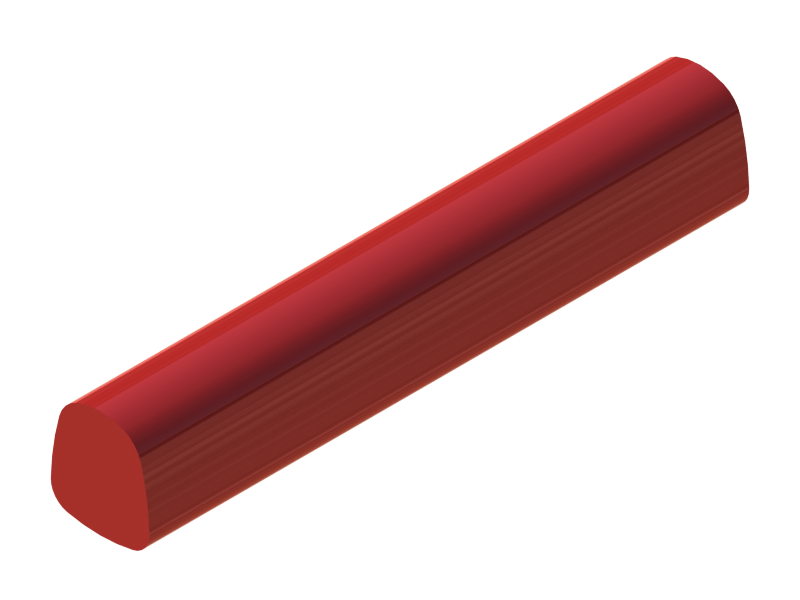 Perfil de Silicona P70011 - formato tipo Cordón - forma irregular