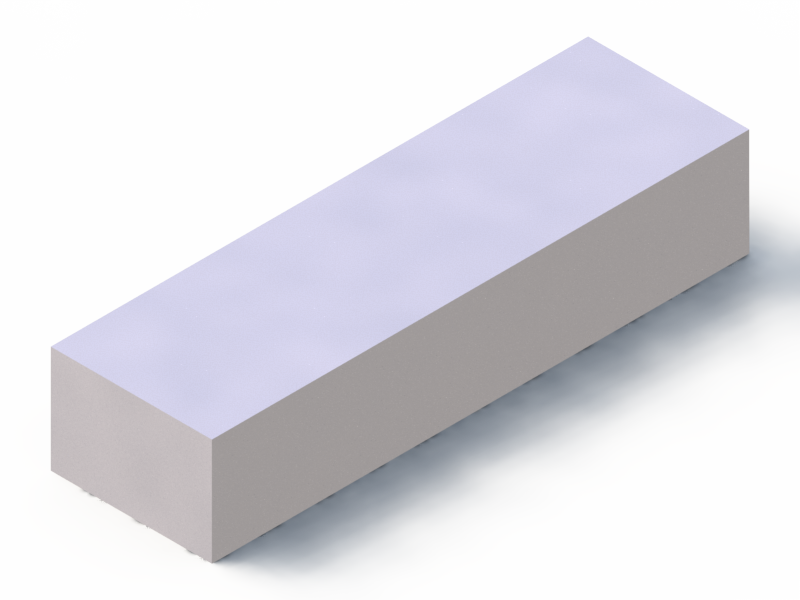 Perfil de Silicona P700300200 - formato tipo Rectangulo - forma regular