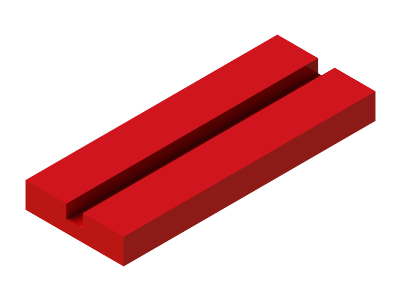 Perfil de Silicona P786A - formato tipo U - forma irregular