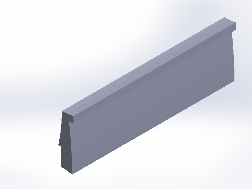 Perfil de Silicona P914-7 - formato tipo Autoclave - forma irregular