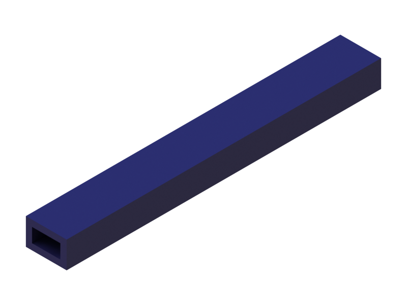 Perfil de Silicona P914B - formato tipo Rectangulo - forma regular
