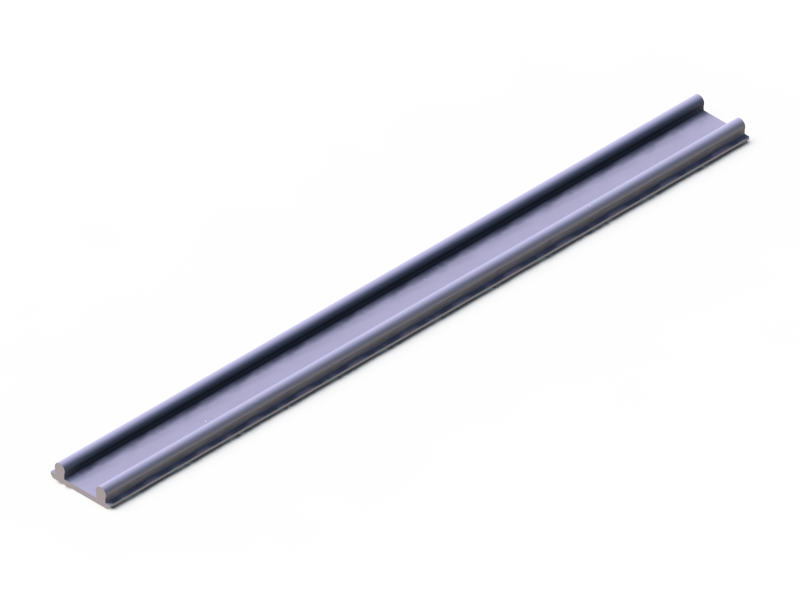 Perfil de Silicona P91565K - formato tipo Forma anteojos - forma irregular