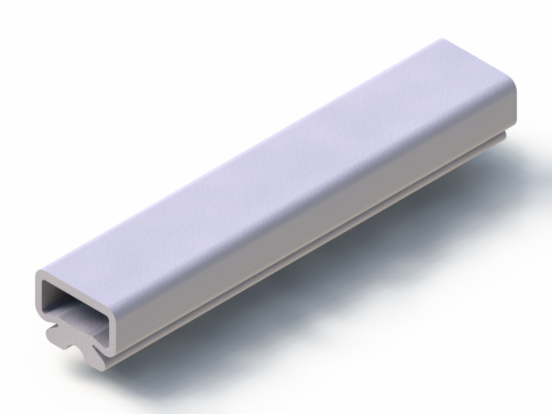 Perfil de Silicona P92006CN - formato tipo Lampara - forma irregular