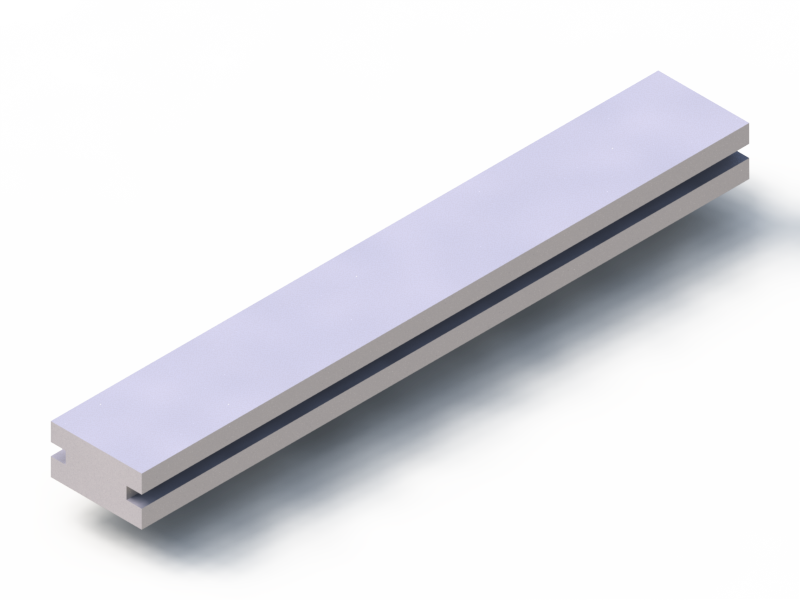 Perfil de Silicona P93991I - formato tipo Lampara - forma irregular