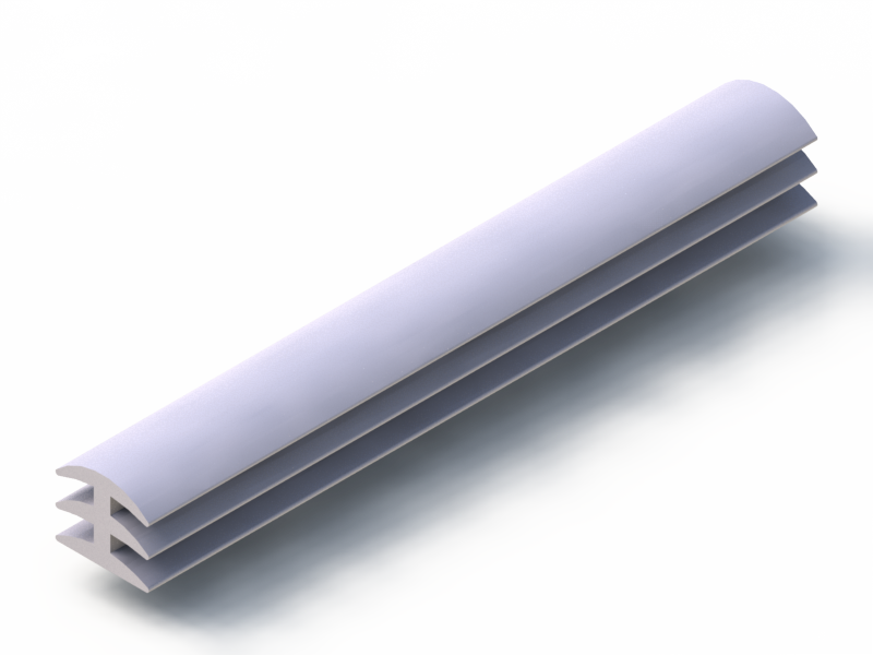 Perfil de Silicona P94454A - formato tipo Autoclave - forma irregular