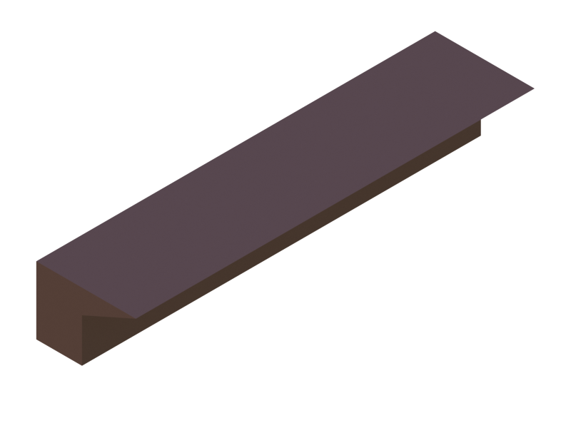 Perfil de Silicona P945CN - formato tipo Labiado - forma irregular