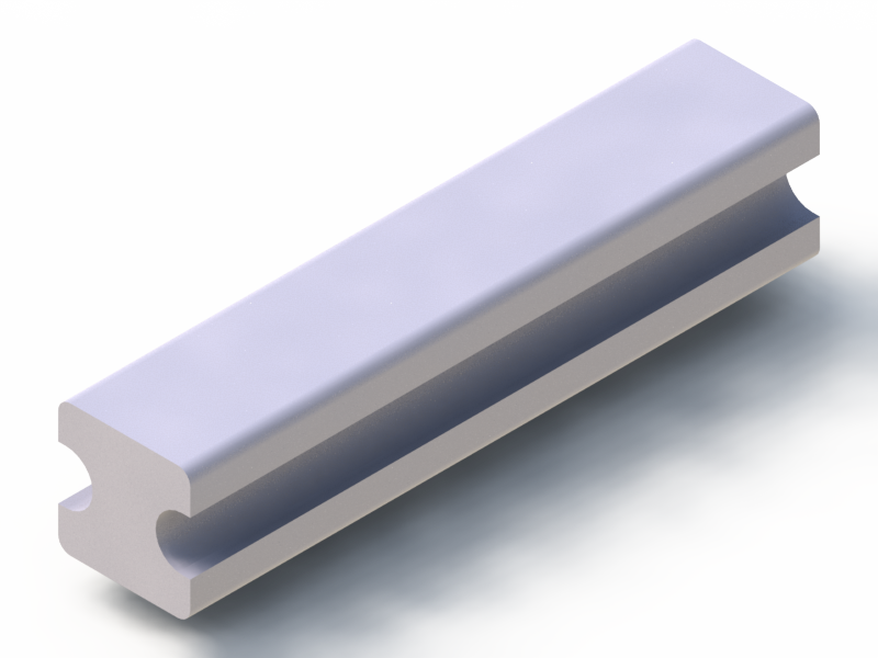 Perfil de Silicona P94850M - formato tipo Lampara - forma irregular