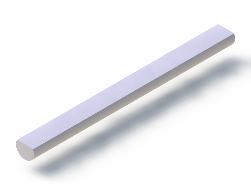 Perfil de Silicona P94967C - formato tipo Cordón - forma irregular