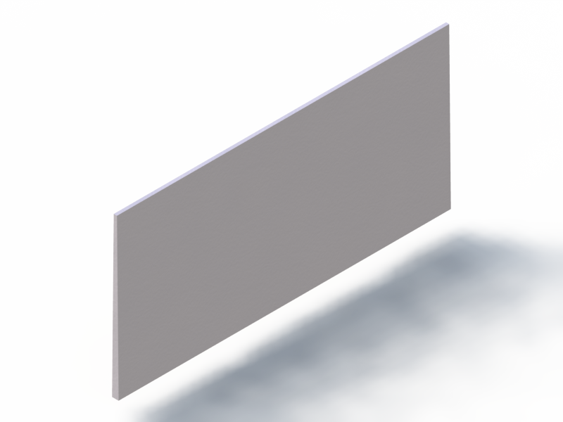 Perfil de Silicona P95056 - formato tipo Perfil plano de Silicona - forma irregular