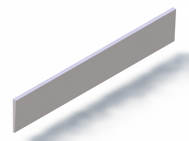 Perfil de Silicona P95056A - formato tipo Perfil plano de Silicona - forma irregular