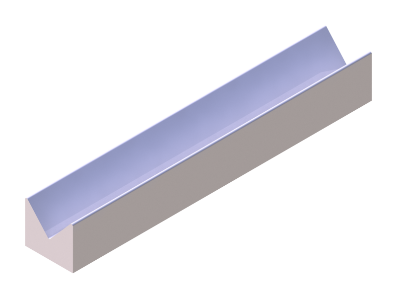 Perfil de Silicona P965A11 - formato tipo Cuernos - forma irregular