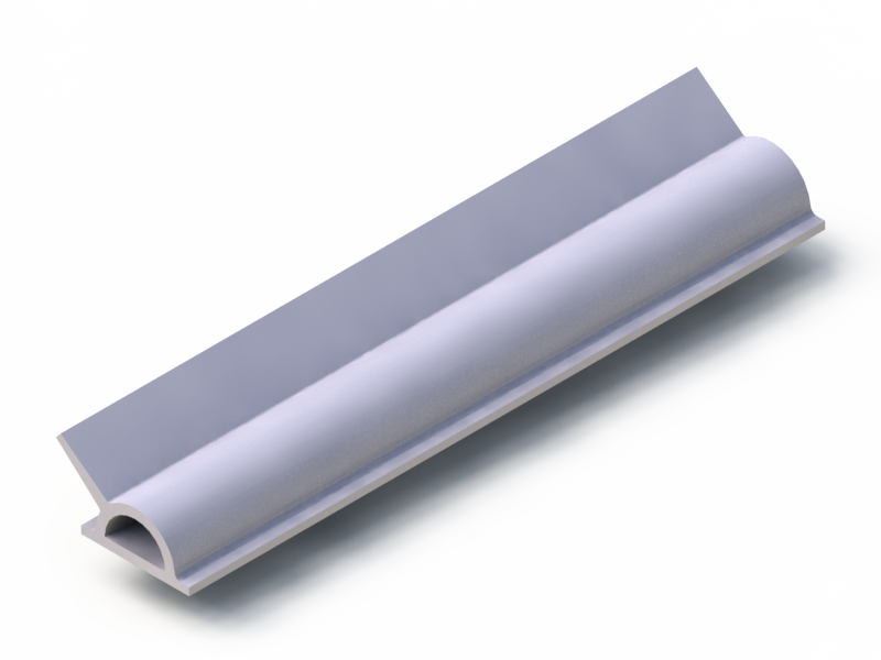 Perfil de Silicona P97215A - formato tipo Tubo - forma irregular