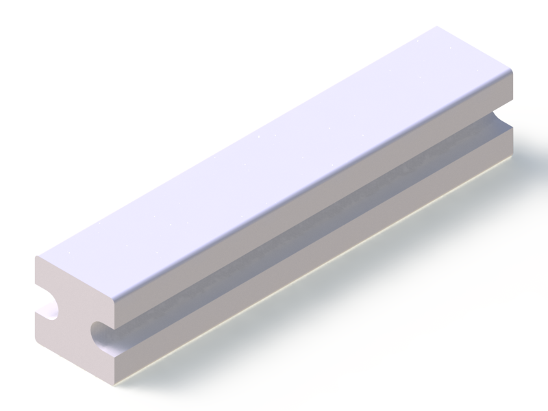 Profil en Silicone P1059C - format de type Lampe - forme irrégulier