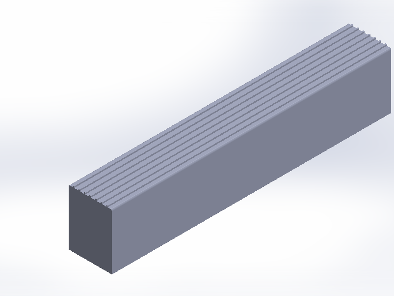 Profil en Silicone P1519D - format de type Rectangle - forme régulière